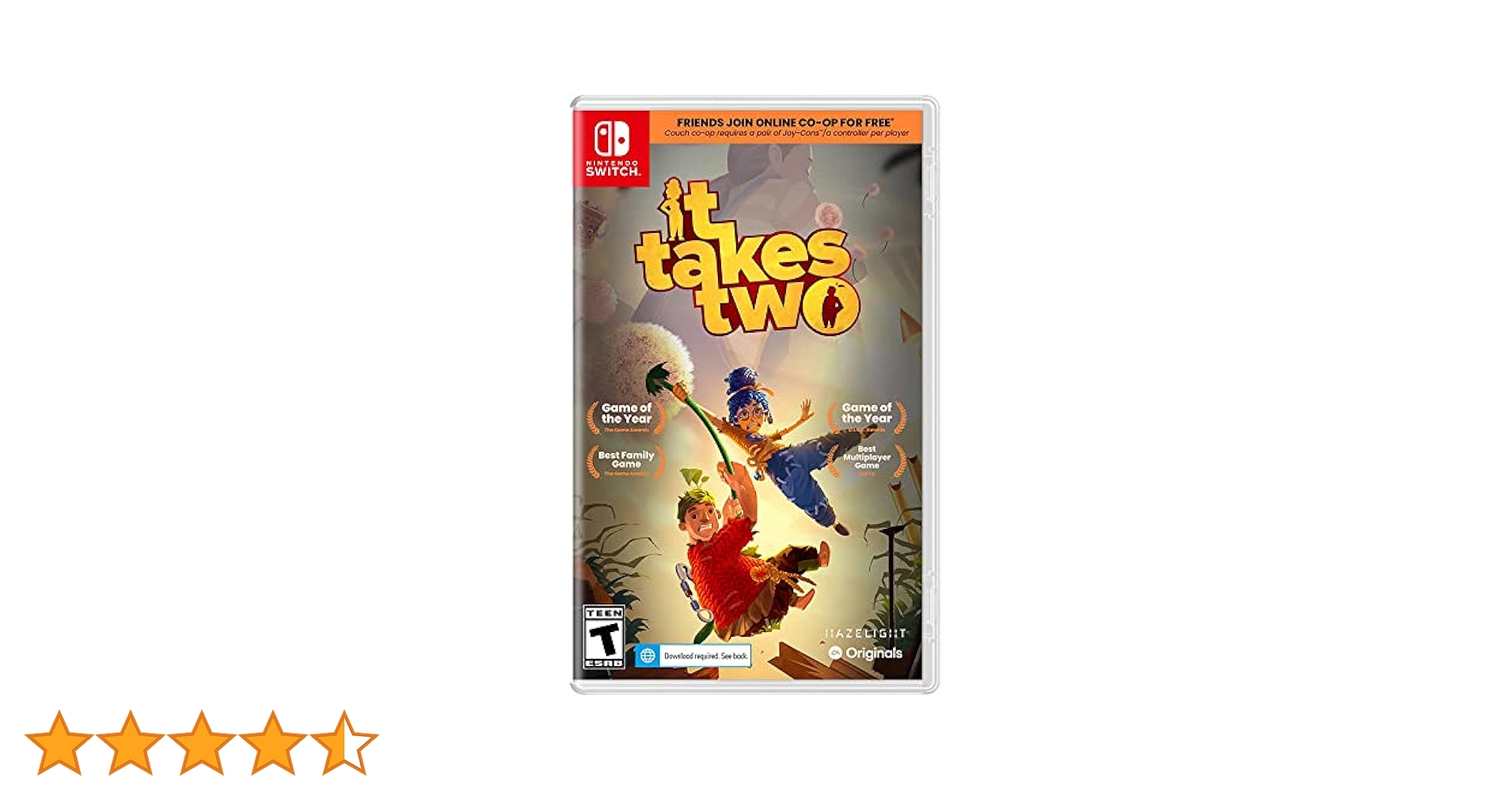 Amazon.co.jp: It Takes Two (輸入版:北米) – Switch : Video Games